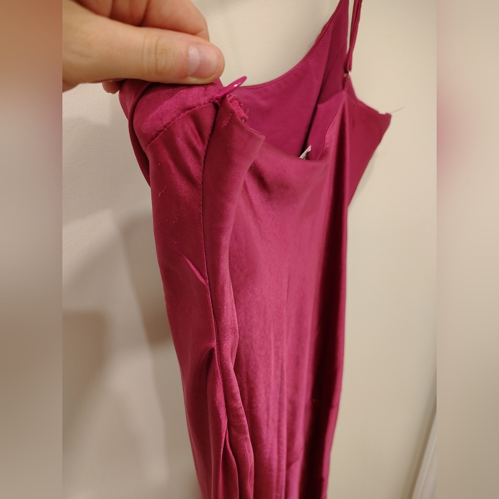 Saints And Secrets Satin Dress - Picture 3 of 7